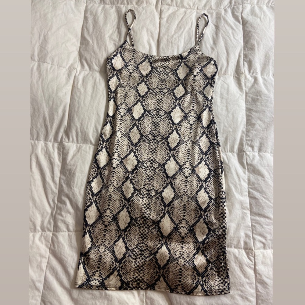 Snake Print Dress 🐍